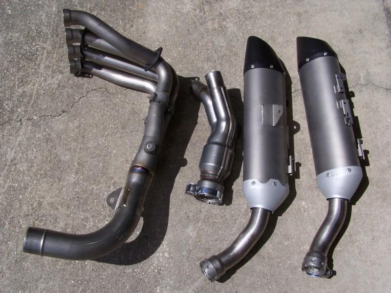 Yamaha 5vy muffler set, all 4 pieces, excellent used condition