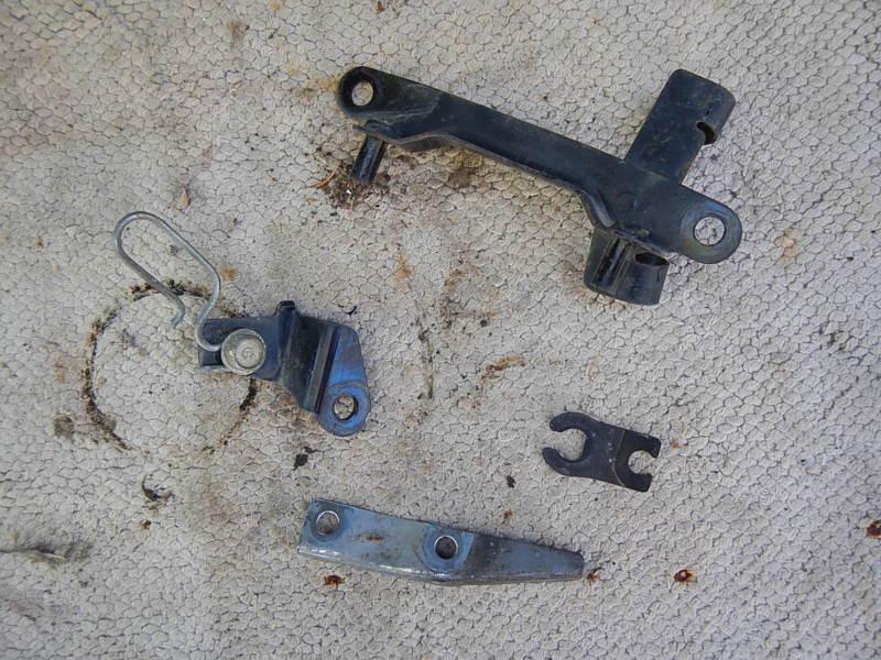 1978 honda cx500 cx 500 bracket  lot brake line cable mount