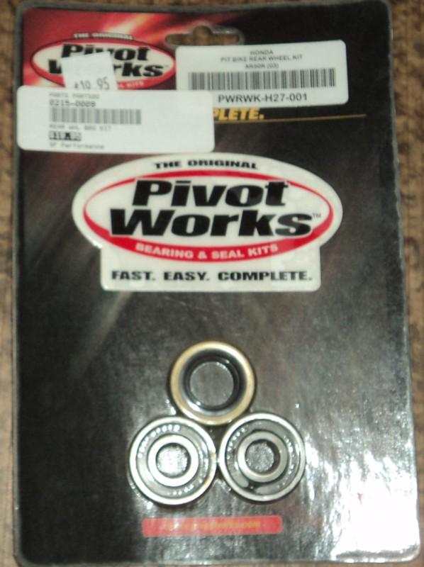 New pivot works rear wheel bearing kit xr50r 