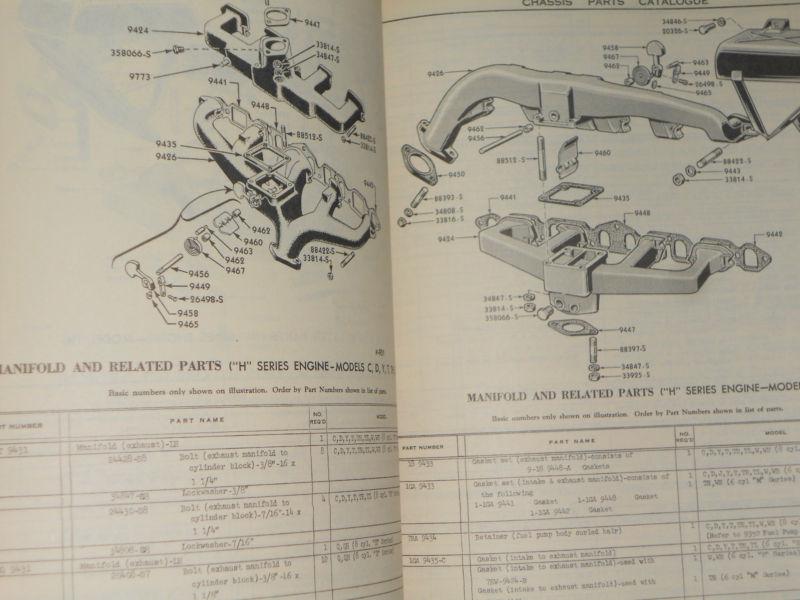 Buy 19481951 FORD TRUCK CHASSIS PARTS CATALOG / PARTS BOOK / PARTS