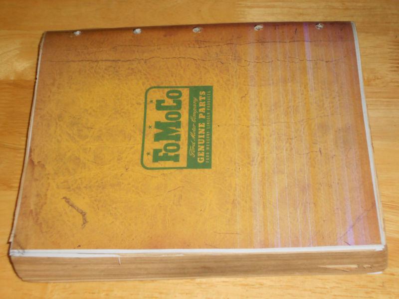 Buy 19481951 FORD TRUCK CHASSIS PARTS CATALOG / PARTS BOOK / PARTS