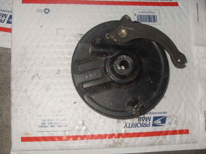 1982 honda xl 185 s front brake drum, brakes shoes, lever 