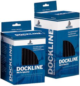 Samson group 618024202061 2 in 1 dock line blk 3/8x20ft