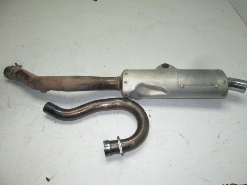 Buy YAMAHA 2000 WR400 WR 400 WR400F OEM EXHAUST AND MUFFLER in Las