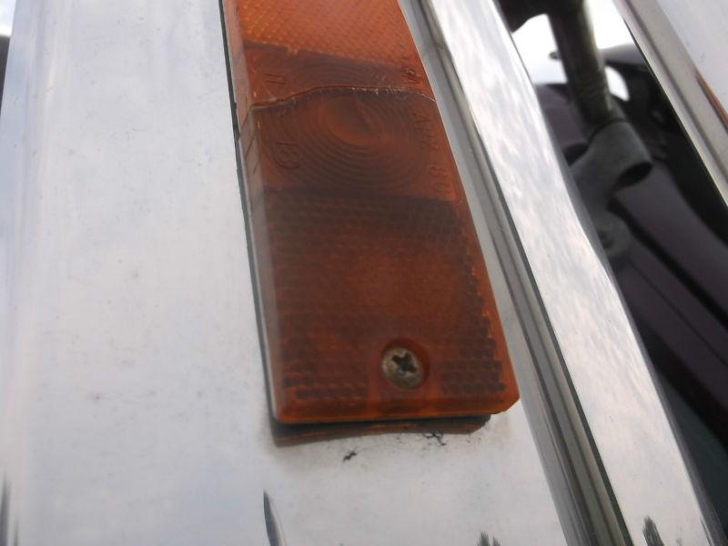 656 international 9900 passenger side mirror with arm cover and arm