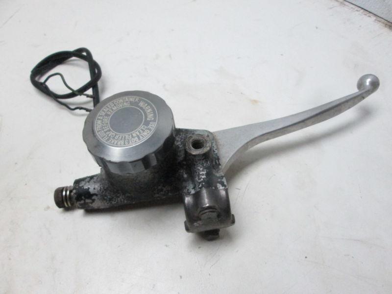Honda 1978 cb750 cb 750 cb750k four front brake master cylinder, lever & perch