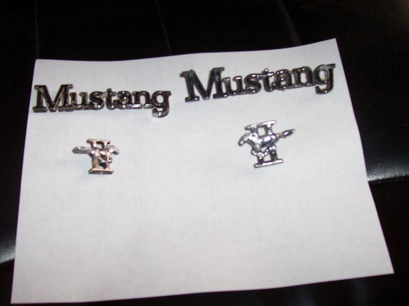 Ford mustang emblems