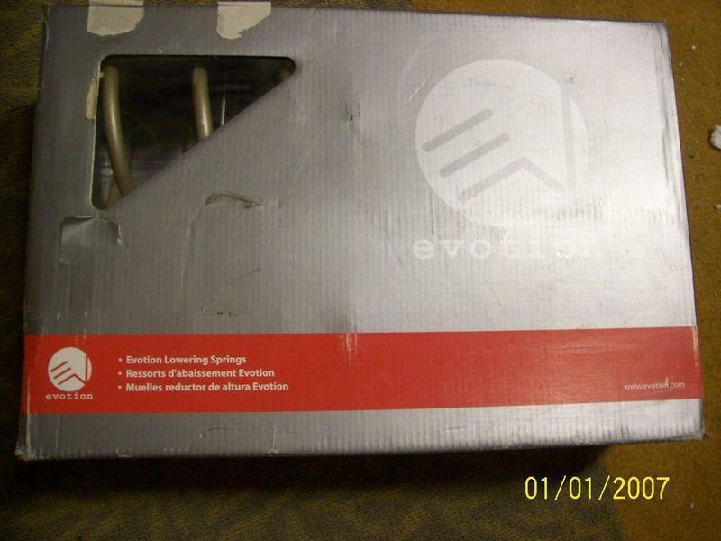 2000 mitsubishi eclipse  lowering springs   2" front and rear 