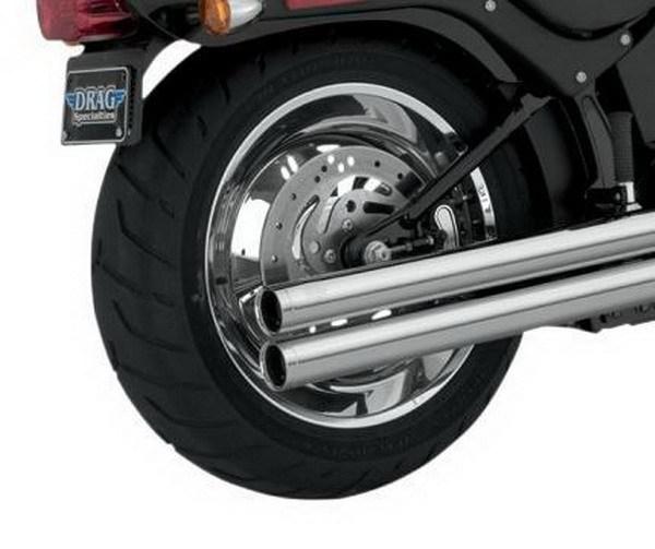Vance & hines exhaust billet end caps for big shots - straight 16919 chrome