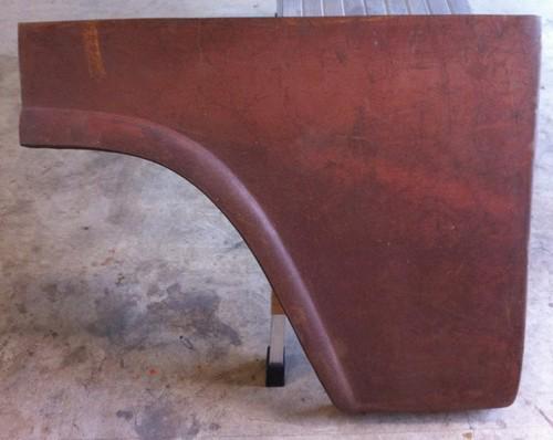 1955-1956 ford lh front fender lower repair section