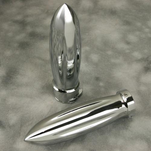 Custom aluminum torpedo hand grips with throttle sleeve