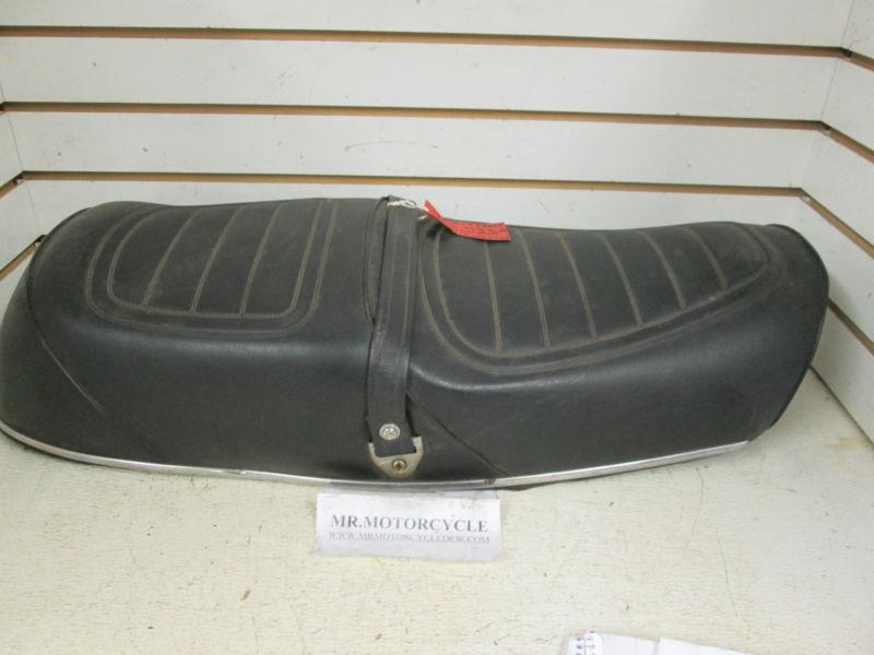 1975 cb550f seat factory stock 75 76 77 cb 550 super sport seat pan nice clean!!