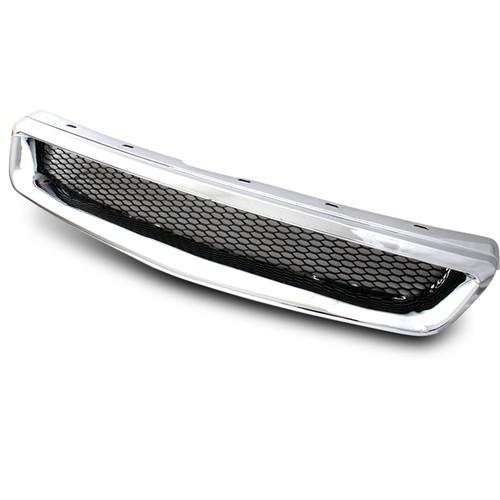 Buy 19992000 HONDA CIVIC TYPER CLASSIC CHROME MESH FRONT HOOD GRILLE