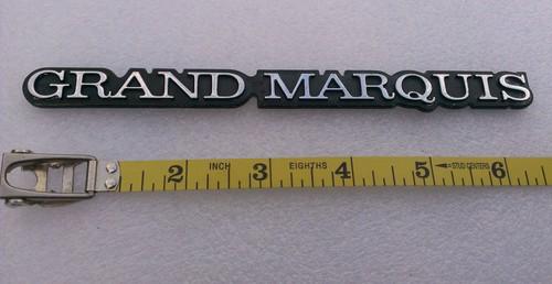 Ready to install mercury grand marquis emblem nameplate badge logo 