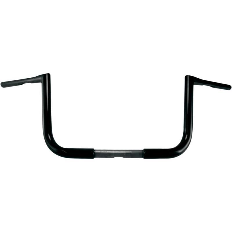 Buy Todds Cycle 1 1/4in. Strip Handlebars 10in. Rise Gloss Black