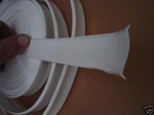 Rv trailer camper 1" insert trim molding 50' white