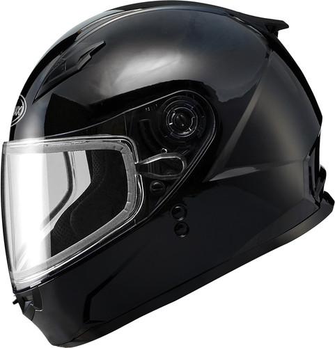 G-max gm49y youth snow motorcycle helmet black small
