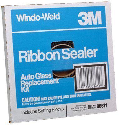 3m windo-weld round ribbon sealer 08611 5/16 in x 15 ft kit