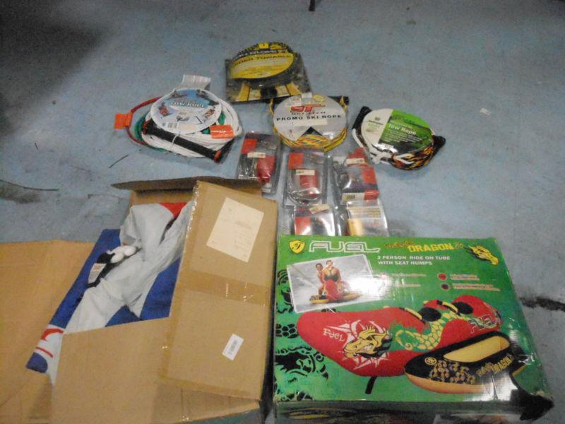 U-slalom and magic dragon towable with ropes