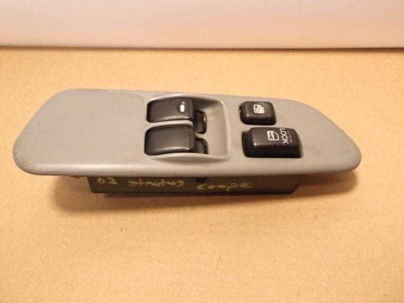 Buy DODGE STRATUS COUPE DRIVERS MASTER POWER WINDOW SWITCH 2001 2002 in