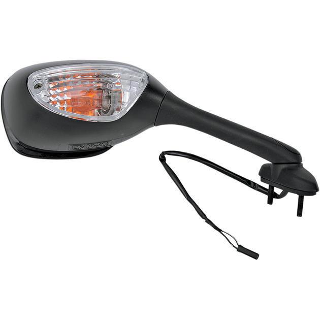Emgo replacement mirror right black fits suzuki gsx-r1000 2005-2008