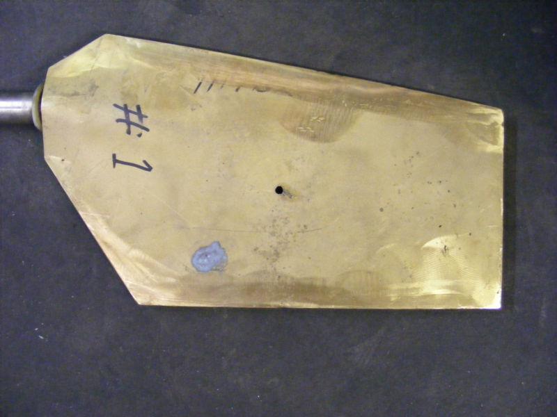 Buy NEW Bronze Boat Rudder 20" Tall Shaft 18 5/8" x 1 3/8 Yacht Cruiser