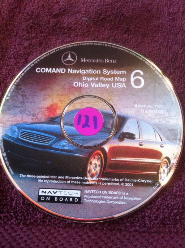 Mercedes navigation cd disc #6 2000,2001,2002 s, clk, e, c, cl, sl | q 6 46 0090