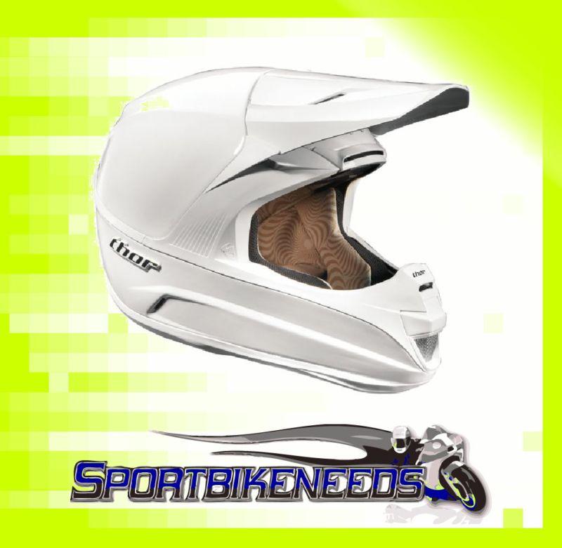 Thor force off road helmet white gloss 2xl xxl