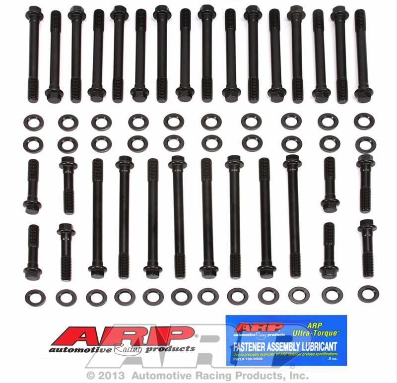 Arp cylinder head bolts high performance hex head bbc with aftermarket heads