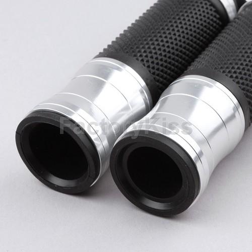 GAU Motorcycle Handlebar Hand Grips + Sliders Set 7/8