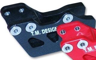 T.m. designworks factory 1 chain guide. black. honda crf 250 x crf250 x 2007-12