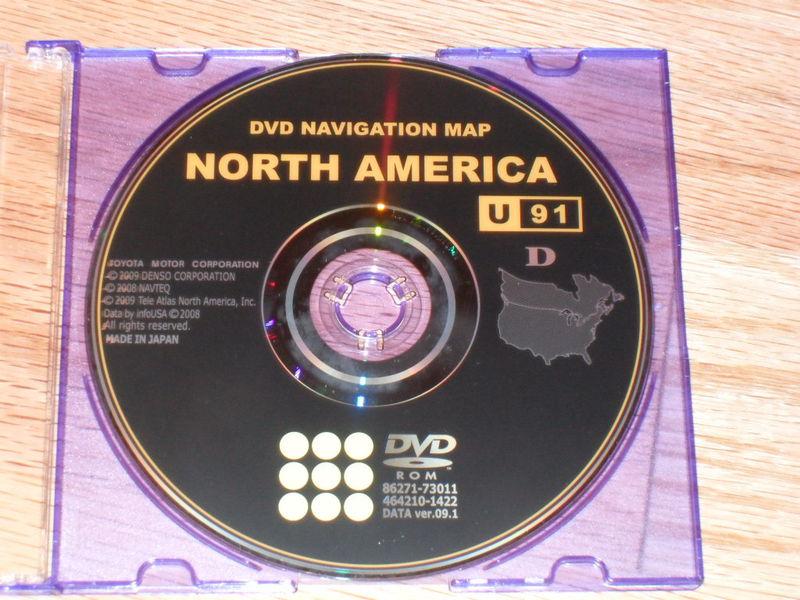 Find TOYOTA NAVIGATION DISC DVD CD MAP U91 GPS NAVAGATION DISK in New