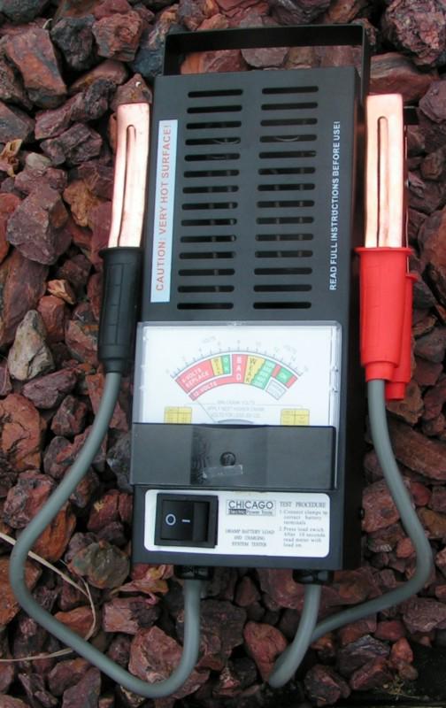 100 AMP 6 VOLT 12 VOLT BATTERY LOAD TESTER CHICAGO ELECTRIC POWER TOOL BRAND NEW, US $24.99, image 2