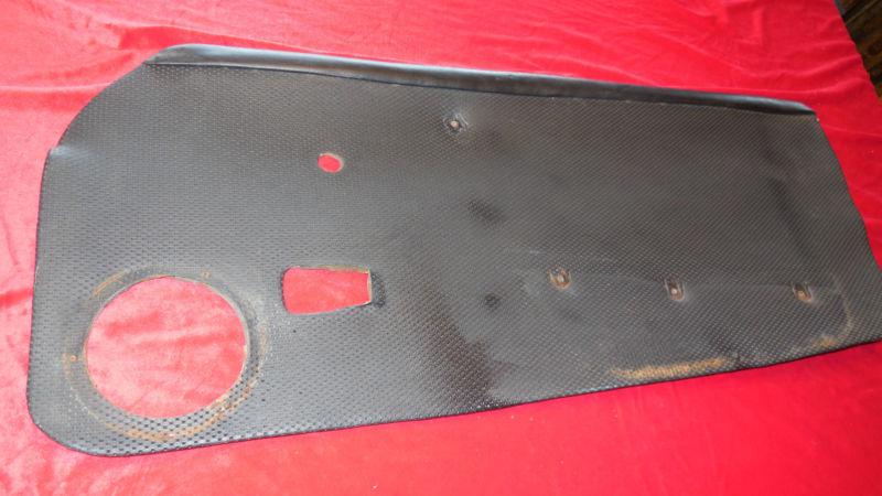 Porsche 914 door inside panel black with speaker cut 