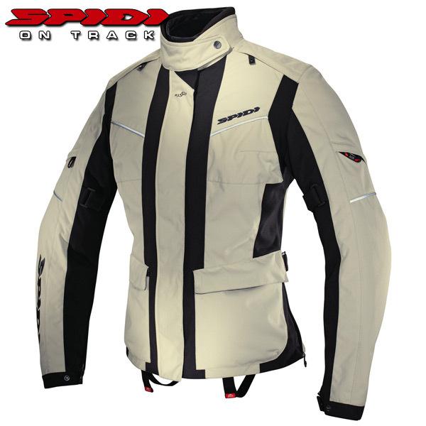 Spidi women's venture h2out jacket black / ice s small