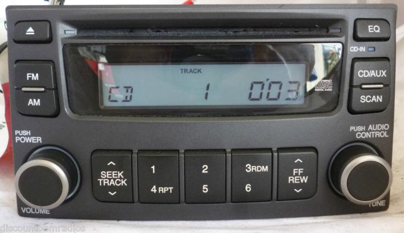 06-08 kia optima magentis radio cd player 96140-2g600t0  *