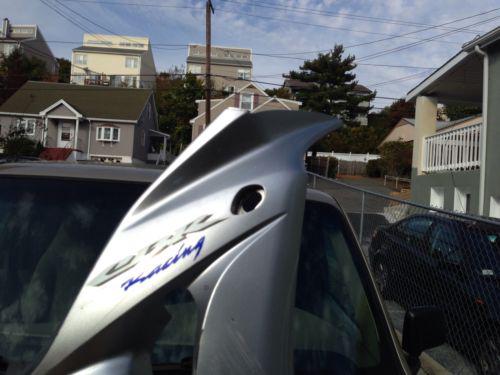 06 07 honda cbr1000rr mid right rh middle fairing cowling plastic silver