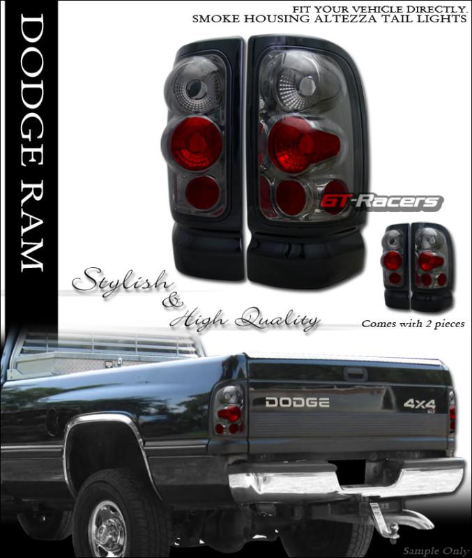 Find SMOKE HOUSING ALTEZZA TAIL LIGHTS LAMPS 19942002 DODGE RAM 1500