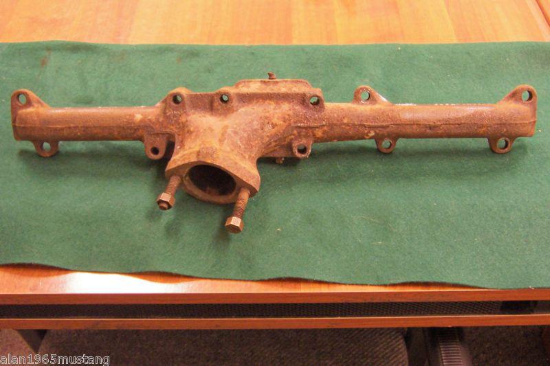 (w) oem 1965 1966 1967 1968 ? misc fords mustangs? 6 cyl. exhaust manifold c8de