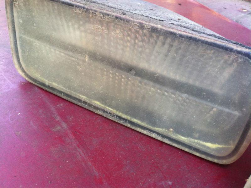 Find PARKING LIGHT TURN SIGNAL LENS USED 8592 IROC CAMARO Z28 FREE