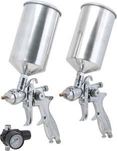 Titan 19800 3 piece hvlp spray gun set