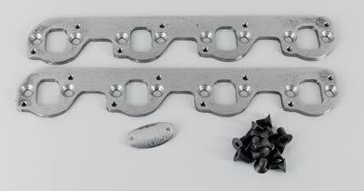 Hooker header flanges mild steel 3/8 in thick stock port ford small block kit