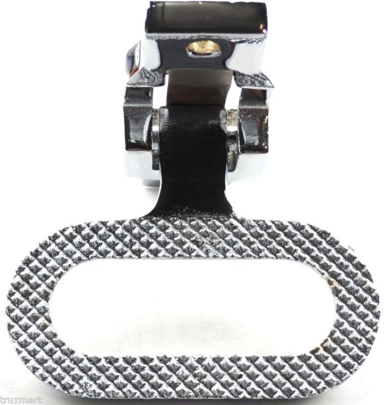 Folding step chrome heavy duty for peterbilt kenworth freightliner mack fenders