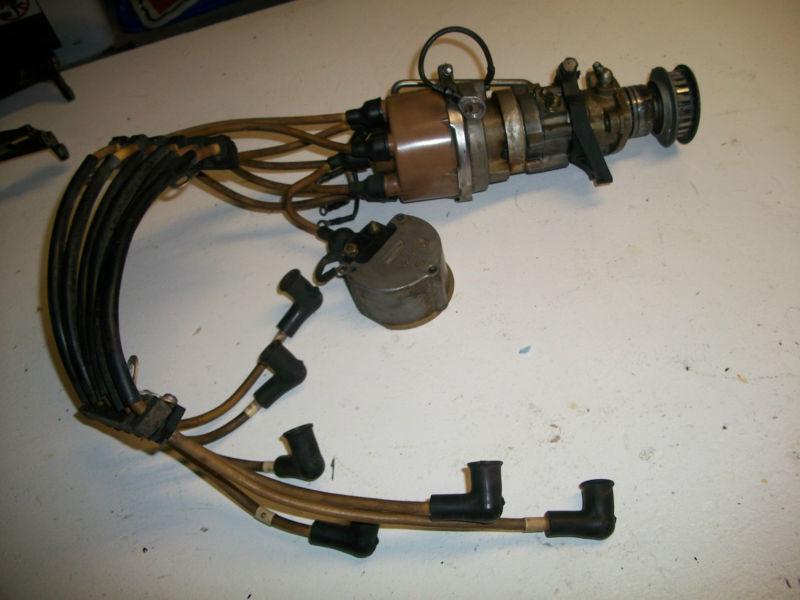 1977 mercury 115 hp outboard motor complete distributor assy with coil.