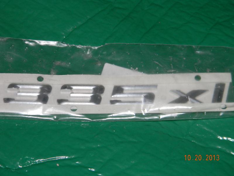 bmw 335x i emblem,  13.99 shipping 3.50  to lower 48
