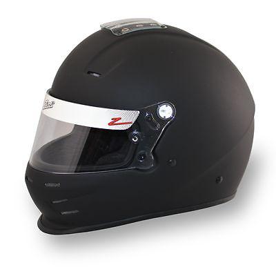 Matte black rz-34 racing helmet circle dirt track drag race car wissota sprint 