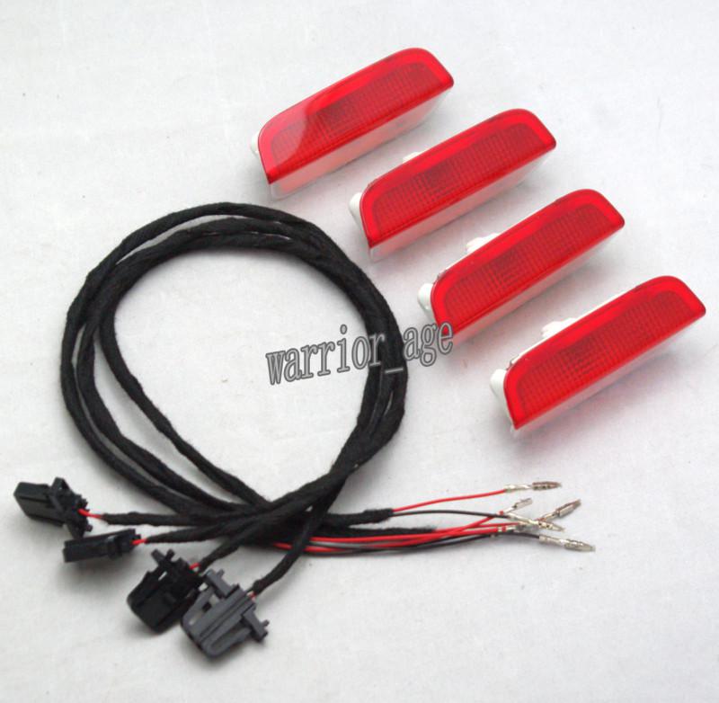 Vw oem door panel marker light 4pcs for golf jetta cc tiguan passat 3ad947411 