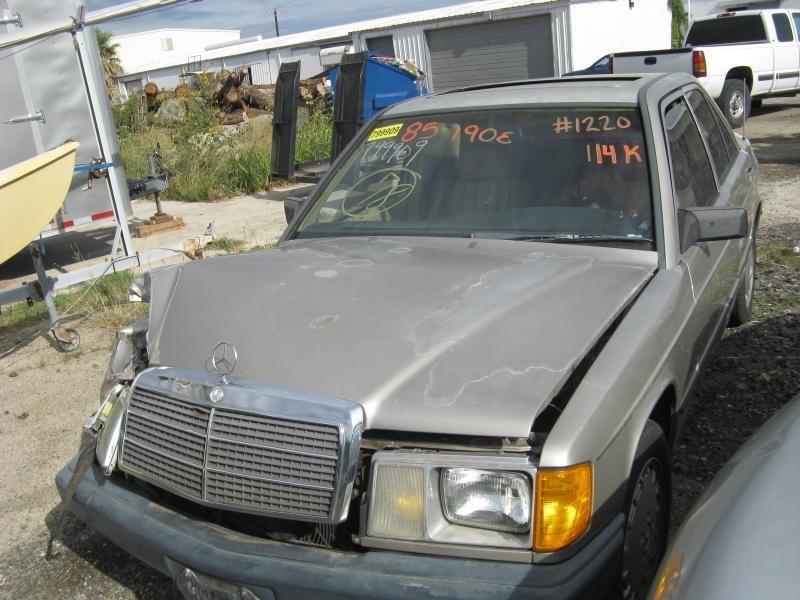 85 MERCEDES 190E D SEAT BELT ASSEMBLY FRONT LEFT DRIVER LH L. W/ RETRACTOR W201, US $50.00, image 3