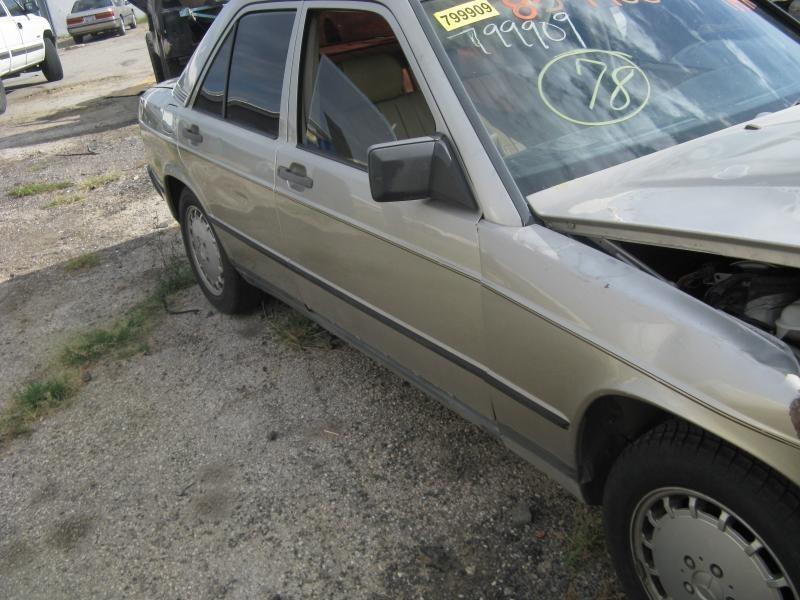 85 MERCEDES 190E D SEAT BELT ASSEMBLY FRONT LEFT DRIVER LH L. W/ RETRACTOR W201, US $50.00, image 4