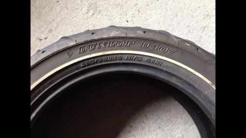 *Whitewall* Dunlop D407 180/65B16 Rear Harley Davidson Motorcycle Tire, US $42.99, image 6